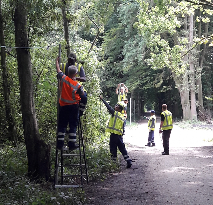 Energiezuinige prikkabel op Dekmantel Festival